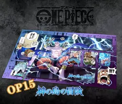 Enel One Piece Playmat With Zones OPCG TCG CCG Game Play Mat NEW - Image 1