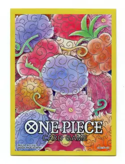 ONE PIECE Official Sleeve vol.4 Devil Fruits Individual Card Sleeve Bandai Orig - Image 1