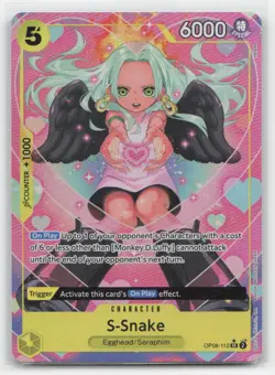 One Piece - S-Snake (Parallel) - Two Legends OP08-112 - NM - Image 1