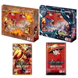 One Piece TCG Illustration Box Vol. 5 [IB-05] & Vol. 6 [IB-06] SET OF 2 - Image 1