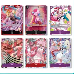 One Piece Card Game Premium Card Collection UTA Japanese Complete Set 6 Cards - Image 2