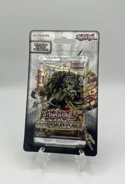 Yugioh Cards Dimension Force 1 Booster Blister Pack Brand New Sealed Foil Card - Image 1