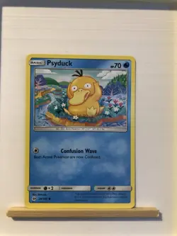 Pokemon Card Psyduck Sun & Moon Common 28/149 Near Mint - Image 1