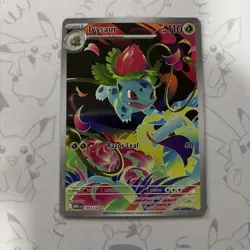 Pokemon TCG Illustration Rare Ivysaur Card 134/132 Mega Evolution NM - Image 1