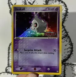 Pokemon Card - Duskull Power Keepers Stamped 50/108 Common Reverse Holo LP - Image 1