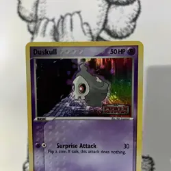 Pokemon Card - Duskull Power Keepers Stamped 50/108 Common Reverse Holo LP - Image 2