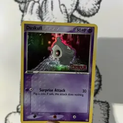 Pokemon Card - Duskull Power Keepers Stamped 50/108 Common Reverse Holo LP - Image 4