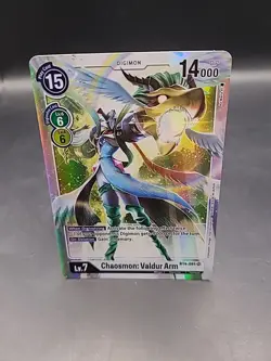 Digimon Card Chaosmon: Valdur Arm BT4-091 [BT-04: Great Legend] - Image 1