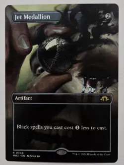 Jet Medallion (Borderless) Modern Horizons 3 Regular - Image 1