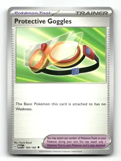 Protective Goggles 164/165 - 151 - Pokemon Card NM/M - Image 1