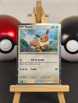 Eevee - Pokemon TCG Scarlet & Violet Black Star Promo - SVP 043 NM EN - Image 1