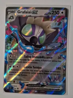 POKEMON GRAFAIAI EX PROMO BLACK STAR 100 ITA FRESH PACK HOLO - Image 1