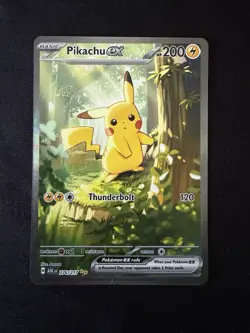 Pikachu Ex - Ascended Heroes Special Illustration Rare Card 276/217 SIR NM - Image 1