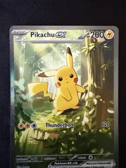 Pikachu Ex - Ascended Heroes Special Illustration Rare Card 276/217 SIR NM - Image 3