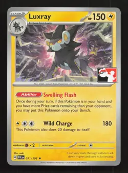 Luxray - 071/193 Rare Prize Pack Series Cards NM 2022 - Image 1