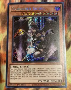 Yu-Gi-Oh! TCG Darklord Ixchel RA05-EN010 Secret Rare Rarity Collection 5 NM Card - Image 1