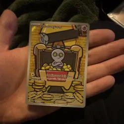 Pokemon Gimmighoul Basic Ghost SV04 Paradox Rift 198/182 Card - Image 1