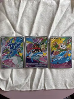 Pokemon First Partner Illustration Set TCG 30th Anniversary Starter - Image 1