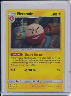 Electrode Pokemon SM Team Up Holo Rare 39/181 LP - Image 1