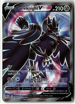 Corviknight V ⭐ 156/163 Holo Ultra Rare Battle Styles 2021 Pokemon NM - Image 1