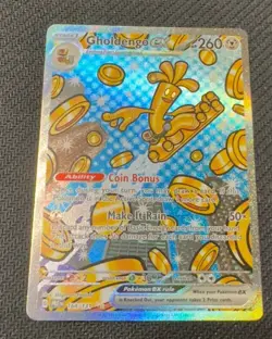 Pokemon TCG Gholdengo EX Special Illustration Rare 164/131 - Image 1