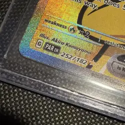 Pokemon TCG Gholdengo EX 252/182 Sv04: Paradox Rift - Special Illustration Rare - Image 5