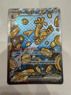 Gholdengo ex 164/131 SIR Paradox Rift Full Art Secret Rare Pokemon NM/M - Image 1