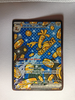 Gholdengo ex 164/131 Prismatic Evolutions Pokemon Holo NM Special Illustration - Image 1