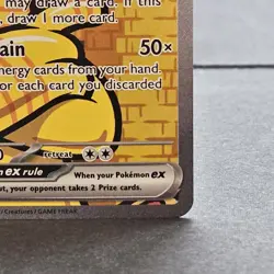 Pokemon Gholdengo ex 252/182 SV04: Paradox Rift Holo NM - Image 5