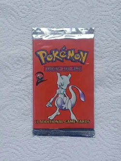 Pokemon American WOC Base Set 2 Booster Pack #150 MEWTWO 💯 Sealed Mint👌 742818061445 - Image 1