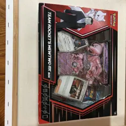 Team Rockets Mewtwo EX Box New Sealed Pokemon TCG - Image 4