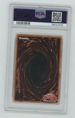 2019 Yugioh Korean Dark Magician Girl LEC1-KR055 Extra Secret PSA 10 - Image 2