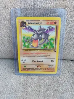 Pokemon TCG Aerodactyl Fossil Card 16/62 Regular Rare NM Condition WOTC 1999 - Image 5