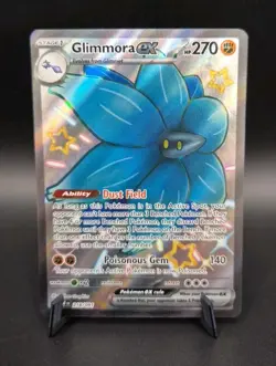 Glimmora Ex 218/091 Paldean Fates Secret Rare Pokemon Card - Image 1