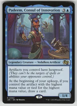 Padeem, Consul of Innovation (Anime) Normal R Foundations Jumpstart 62 NM - Image 1