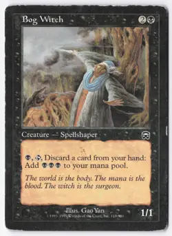 Bog Witch Normal C Mercadian Masques 118 MP - Image 1