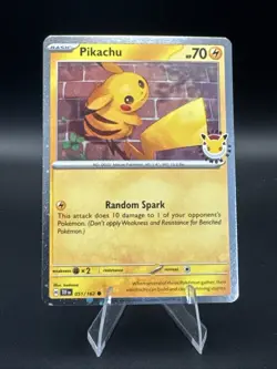 Pikachu (Pokemon Day 2026) 051/162 Miscellaneous Cards & Products Holo - Image 1