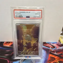 Pokemon Phanpy 115/106 SV8: Super Electric Breaker Art Rare PSA 10 (Japanese) - Image 1
