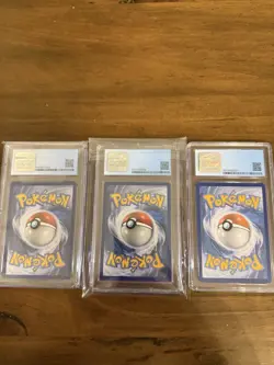 Pokemon Evolutions 2016 Reverse Holo CGC 8.5 Charizard Charmeleon Charmander Lot - Image 2