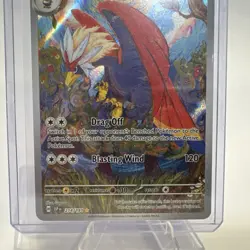 Pokemon TCG Braviary Sv08: Surging Sparks 214/191 Illustration Rare - Image 3