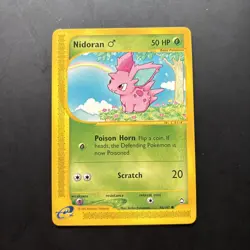 Nidoran M Aquapolis 096/147 Common LP Pokemon E-Reader Regular English - Image 1