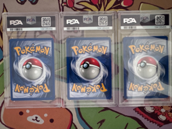 Pokemon Neo Revelation Legendary Dogs Raikou Entei Suicune PSA 7 - Image 2