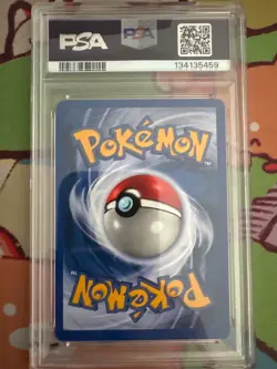 2001 POKEMON NEO DISCOVERY 1ST ED #5 HOUNDOUR-HOLO PSA 8 - Image 2