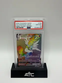 PSA 10 Cinderace VMAX 194/192 Secret Rare – Rebel Clash Pokemon - Image 1
