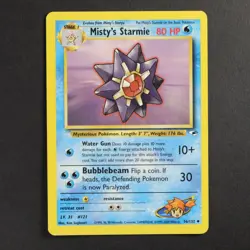 Misty's Starmie 56/132 Gym Heroes Pokemon TCG VG Condition - Image 1
