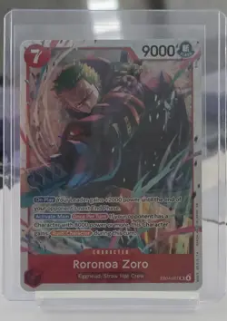 One Piece TCG Roronoa Zoro EB04-007 SR - Adventure on Kami's Island - NM - Image 3