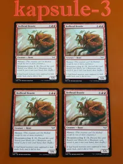 4x Bedhead Beastie | Duskmourn: House of Horror | MTG Magic Cards - Image 1