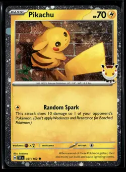 Pikachu (Pokemon Day 2026) 051/162 Miscellaneous Cards & Products Pokemon NM/M - Image 1