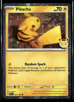 Pikachu (Pokemon Day 2026) 051/162 Miscellaneous Cards & Products Pokemon NM/M - Image 1