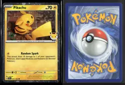 Pikachu (Pokemon Day 2026) 051/162 Miscellaneous Cards & Products Pokemon NM/M - Image 3